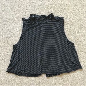 American Eagle Mock Neck Top